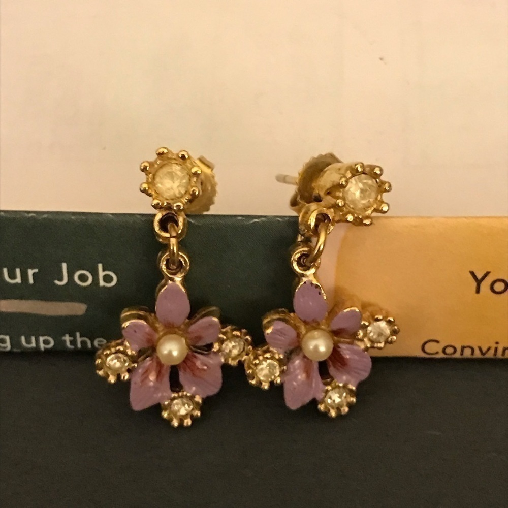 Vintage pink 🌸 earrings